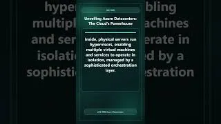 Thumbnail: Unveiling Azure Datacenters: The Cloud's Powerhouse - [AZ-900]