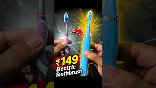 Thumbnail: ₹149 Electric Toothbrush Review 🔥 #shorts #toothbrush