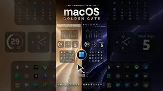 Thumbnail: MacOS Golden Gate on Windows 11 #windows #macos #windows11