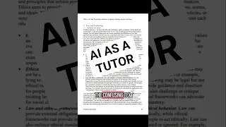 Thumbnail: AI For Educators-Part 5 AI as Tutor #ai #learnai #advancedlearning   #aiforstudents #ailearning 3:30