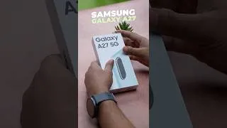 Thumbnail: Samsung Galaxy A27 Unboxing & First Look🔥Samsung's Best Mid-Ranger?👀 #ytshorts #tech #samsung