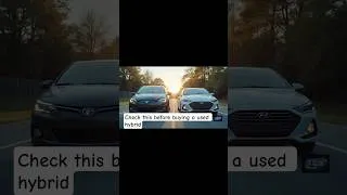 Thumbnail: Buying a Used Hybrid? Watch This Before You Waste Your Money!