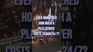 Thumbnail: How Much Does a Plex Server Cost to Run? #plex #mediaserver #homeserver #selfhosted