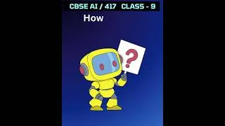Thumbnail: CBSE 2025-26 | Class 9 AI | Unit 1_Session 1