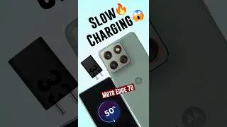 Thumbnail: motorola edge 70 slow charging problem | moto charging speed problem #moto #shorts