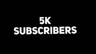 Thumbnail: Finally 5K❤️