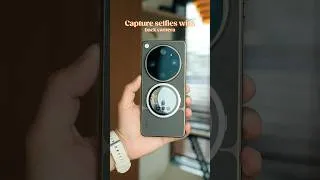 Thumbnail: A Round, Wireless, Display for Mirroring Back Camera of Phones!