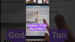 Thumbnail: Godrej 1.5 Ton 5 Star AC - Buy or Not? Best 1.5 Ton 5 Star AC in India