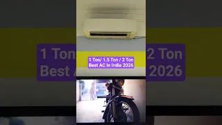 Thumbnail: Best AC in India 2026 - 1 Ton / 1.5 Ton / 2 Ton Sunday LIVE! 6 PM