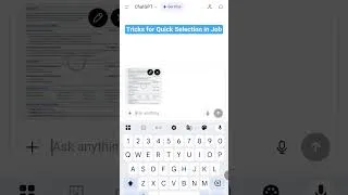 Thumbnail: How to get selected in any Job #resume #resumetips #tricks #how #youtubeshorts #job #chatgpt
