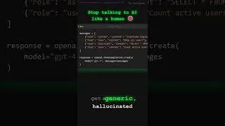 Thumbnail: How to prompt in ChatGPT LLM🤖 #Shorts #ChatGPT