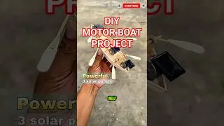 Thumbnail: DIY Solar Powered Rowing Boat! ☀️🚣‍♂️ #Engineering #DIY #projectwork #schoolproject