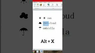 Thumbnail: #wheather_symbol #symbol #computer #pc #shorts