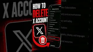 Thumbnail: How To Delete X Account