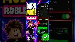 Thumbnail: How To Turn On Dark Mode On Roblox
