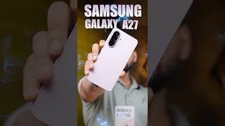 Thumbnail: Samsung Galaxy A27 5G is HERE!!!!! 👀⚡️Best Under 30000 .? 🤔 #samsunga27 #ytshorts