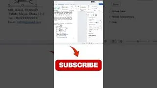 Thumbnail: Remove Black background from Sign in MS Word Easily #shorts #removeSignBackground