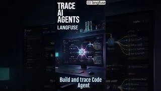 Thumbnail: I Built an AI Code Agent… Then Traced Everything with Langfuse 👀