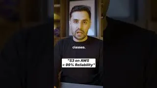 Thumbnail: "S3 on AWS = 99% Reliability"