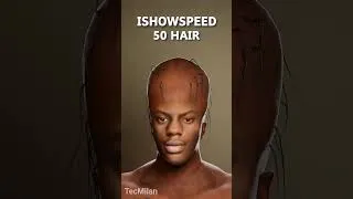 Thumbnail: ishowspeed hair 3D art blender