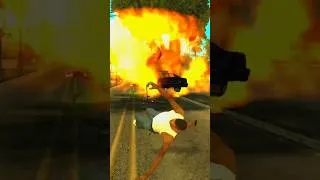 Thumbnail: Gettin thrown back from Explosion Animation Mod #gta #gtasanandreas #gaming #shorts #viral #reels