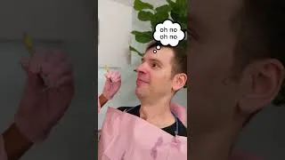 Thumbnail: man accidentally farted at the dentist #shorts