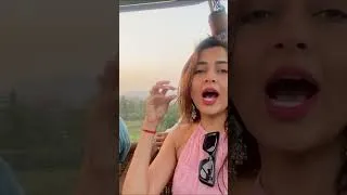 Thumbnail: Hot Air Balloon Ride -Hampi @tejasswiprakash413 YouTube #shorts