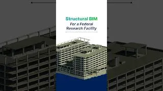 Thumbnail: This Federal Building Was Built From THIS 3D Model 👀 #BIM #shorts