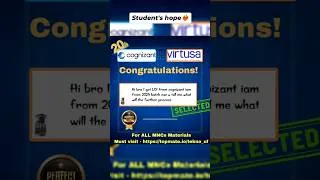 Thumbnail: Congratulations 🤩❤️‍🔥. Get Success like them!!  #Accenture #Cognizant #Virtusa #Deloitte