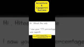 Thumbnail: #Accenture #Cognizant