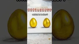 Thumbnail: Which side is better? 👀 Color Theory or Without #art
