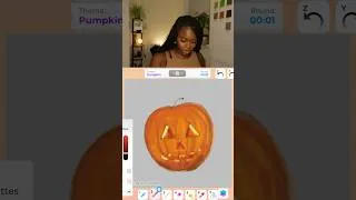 Thumbnail: Theme: Pumpkin 🎃 Roblox Speed Draw #art
