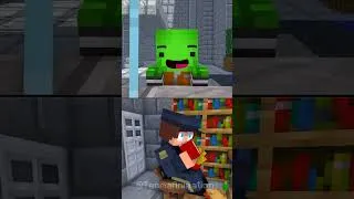 Thumbnail: Mikey Falls in LOVE with JJ Sister 💖🤣 - MAIZEN Minecraft Animation #minecraft #shorts