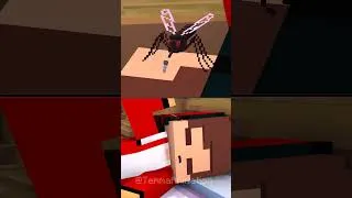 Thumbnail: When Mosquito Sings While JJ Sleeps 😭🤣 - MAIZEN Minecraft Animation #minecraft #shorts