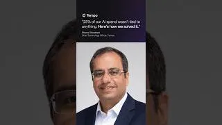 Thumbnail: 25% of our AI spend wasn't tied to anything. Here's how we solved it.