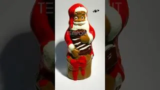 Thumbnail: Melting Santa XMAS Timelapse #Shorts #timelapse #xmas #santaclaus