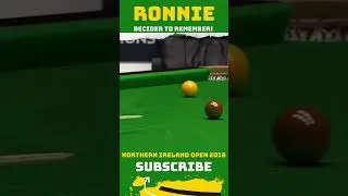 Thumbnail: Absolute THEATRE Ronnie vs Selby| #shorts #youtubeshorts #trending #snooker #ronnie #markselby