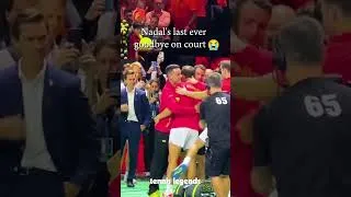 Thumbnail: 😭 Rafael Nadal's last ever goodbye on court #nadal #rafaelnadal