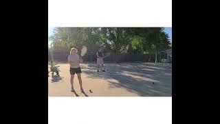 Thumbnail: Adult Tennis Lessons with TennisBuddys Tennis Lessons: Adult mix