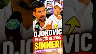 Thumbnail: Novak Djokovic Says He Made a BIG Mistake Helping Jannik Sinner!