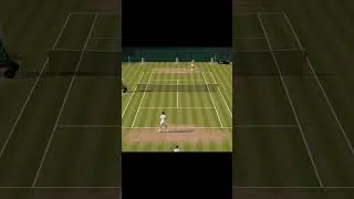Thumbnail: [Full Ace Tennis] Djoker-Sinner Backhand-to-Backhand Rally! #tennisgame #tennis #wimbledon #djokovic