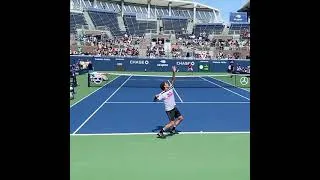 Thumbnail: Roger Federer on Fire vs Dominic Thiem 🔥