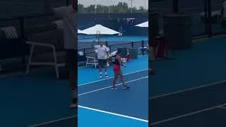 Thumbnail: Alex Eala’s Final Practice before Facing Anisimova | Cincinnati 2026