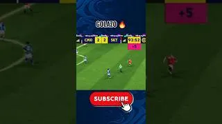 Thumbnail: GOLAZO LAST MINUTE 🔥 #efootball #efootball2027 #gameplay #comeback #efootballgameplay #pes #gacha