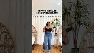 Thumbnail: HOW TO ELEVATE CHEAP JEANS! #fashion #styletips #outfitideas