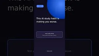 Thumbnail: This AI Study Habit Is Making You Worse