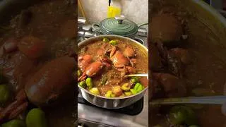 Thumbnail: Ghanaian Seafood Okor Soup 🐟🍤#shorts #seafood #healthylifestyle