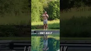 Thumbnail: Brave Pool Jump From Someone Who Can't Dive #summershorts #viral