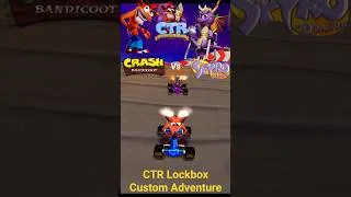Thumbnail: CRASH VS SPYRO: CTR Lockbox Adventure: #CrashBandicoot #CrashTeamRacing #Spyro #SpyroTheDragon