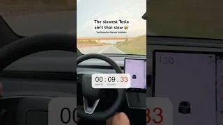 Thumbnail: The Slowest Tesla ain’t that Slow 🐌